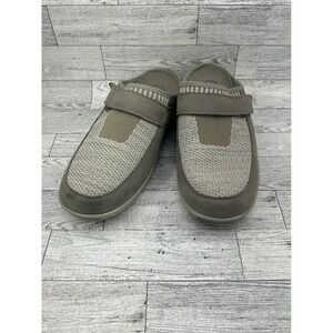 Orthofeet Women's Medium‎ Gray Slip On Mules Comfort Orthotic Shoes Size 8